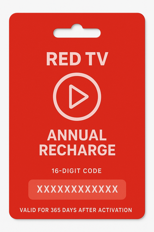 RED TV 365 DAYS RENEWAL PLAN